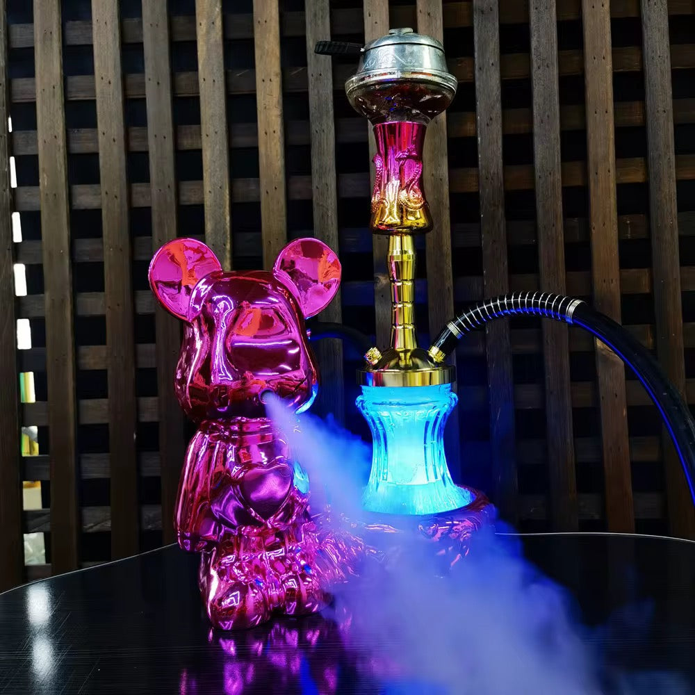 LoveBear Chrome Hookah (Pre-Order)