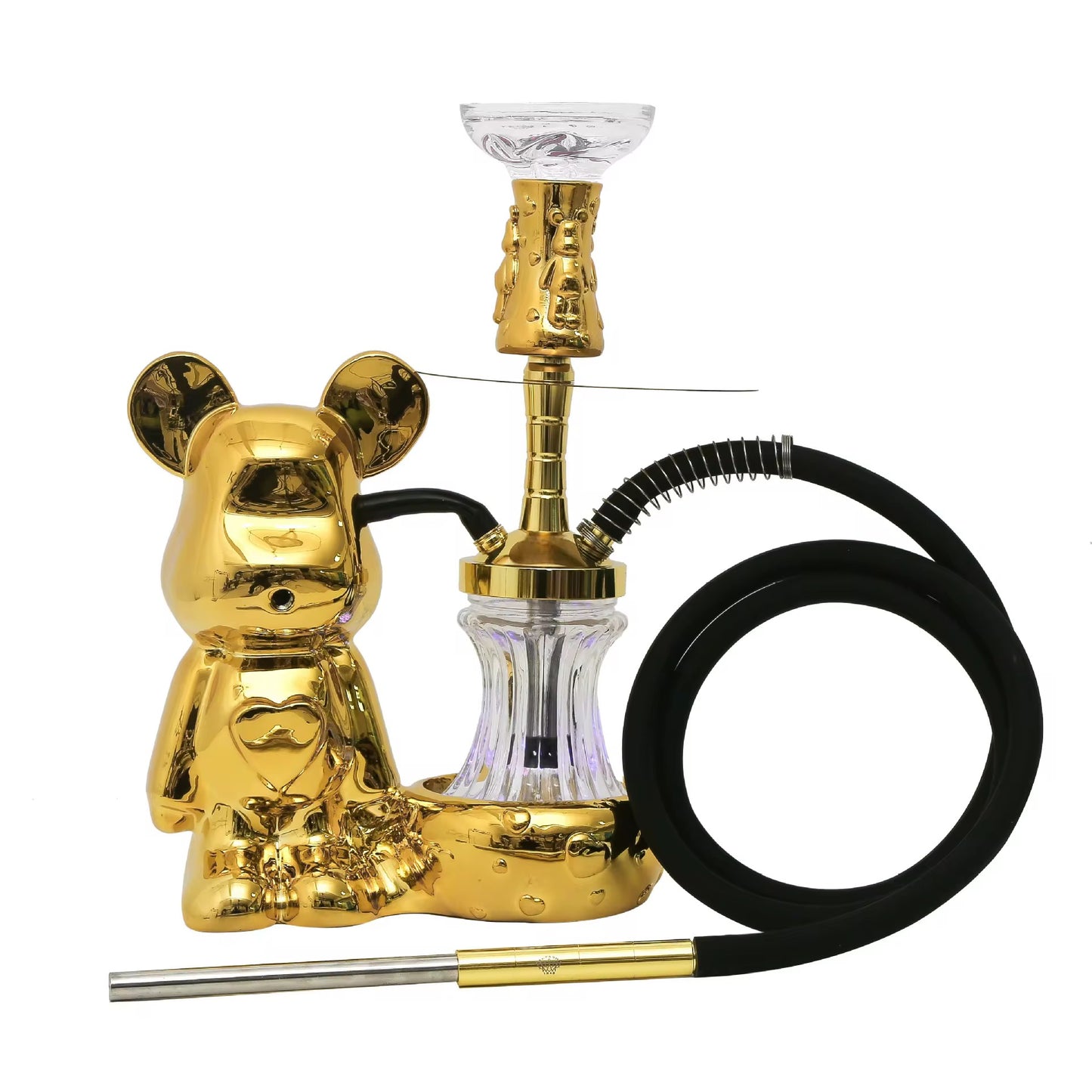 LoveBear Chrome Hookah (Pre-Order)