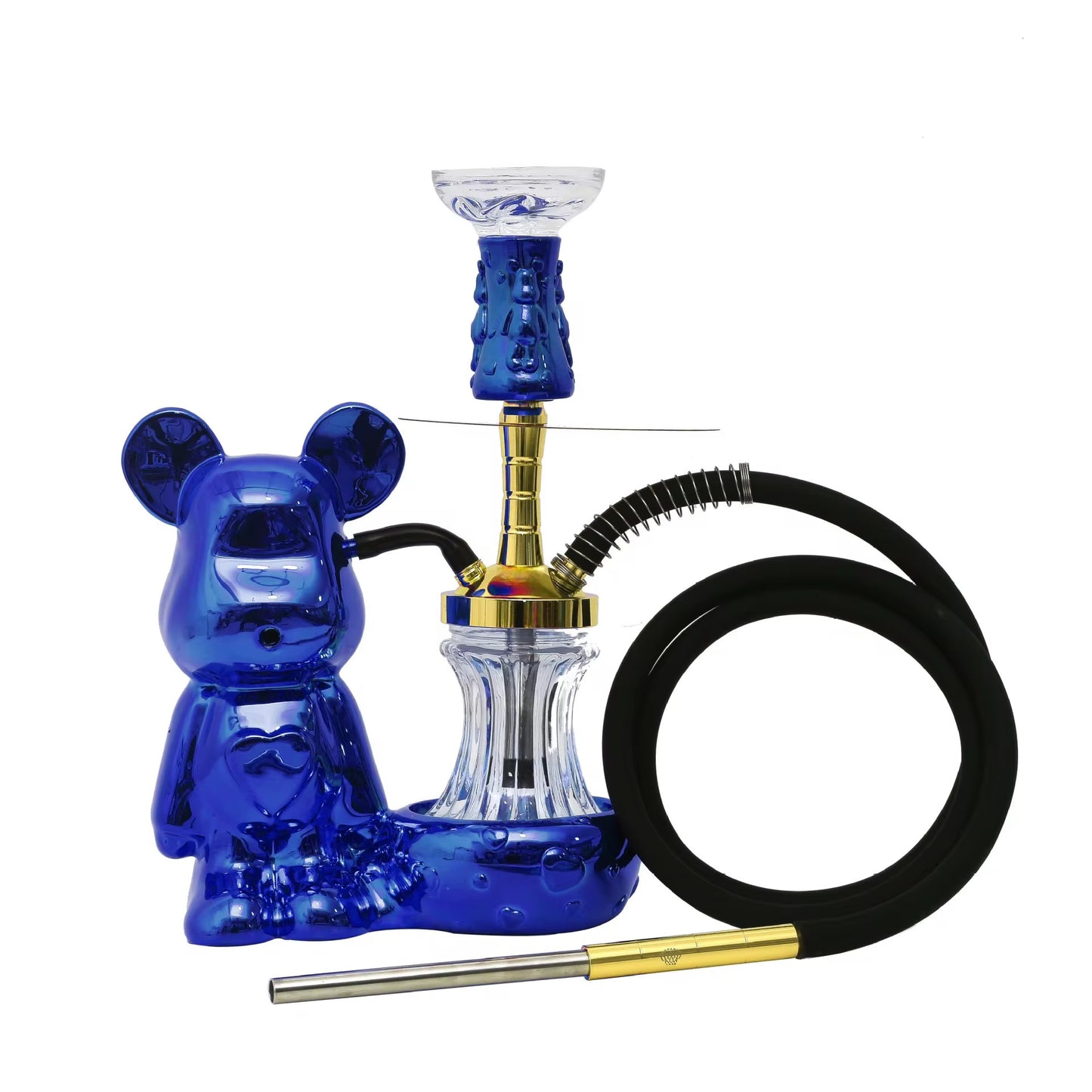 LoveBear Chrome Hookah (Pre-Order)
