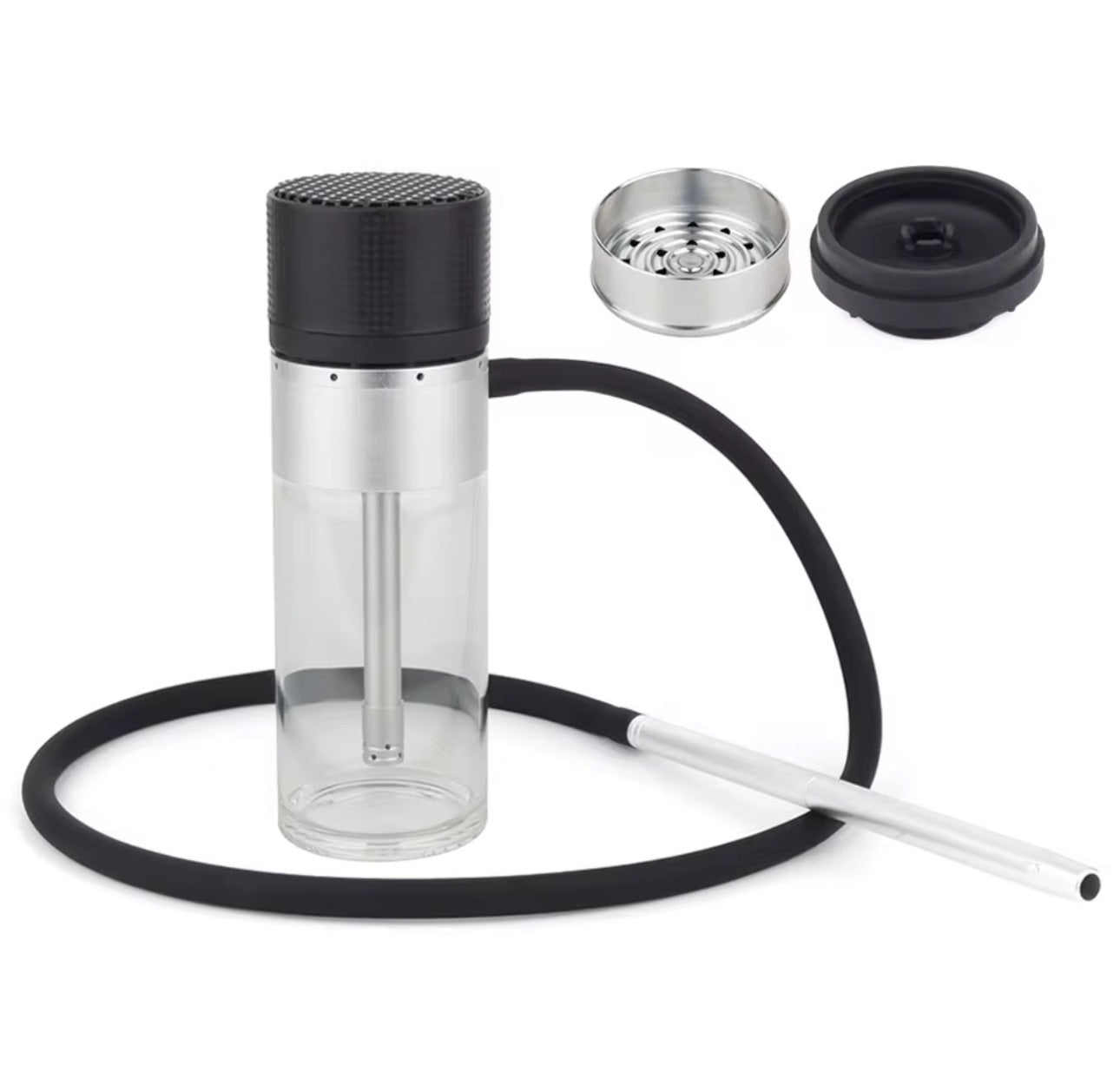 Chrome Portable Luxury Hookah